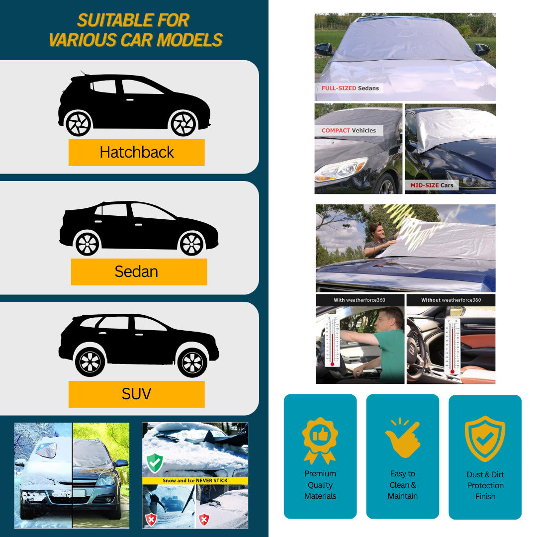 MagShieldX — Premium Thickened Magnetic Snow Cover